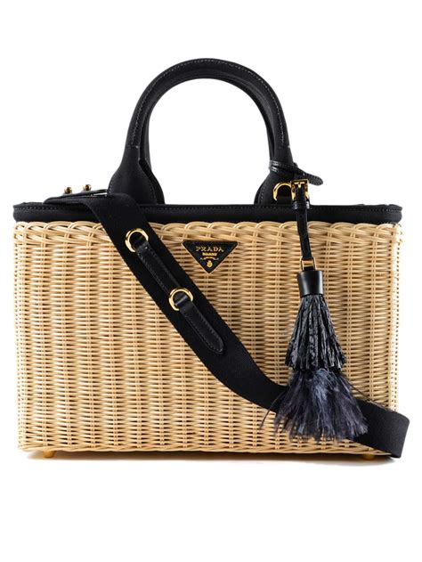 prada rattan bag|prada pre owned handbags.